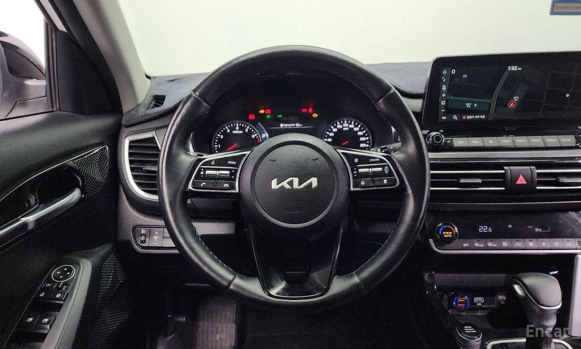 2022 Kia Seltos I Gasoline 1.6 Turbo 2WD Signature с пробегом 46 829 км