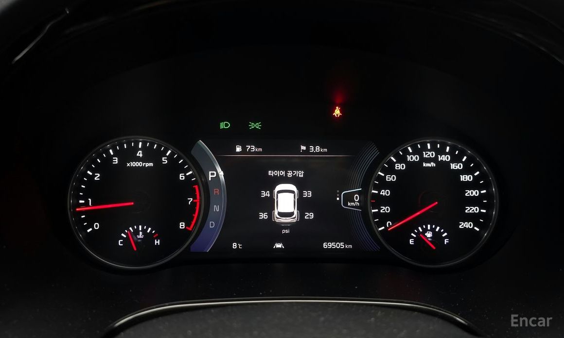 2022 Kia Seltos I Gasoline 1.6 Turbo 2WD Signature с пробегом 69 505 км