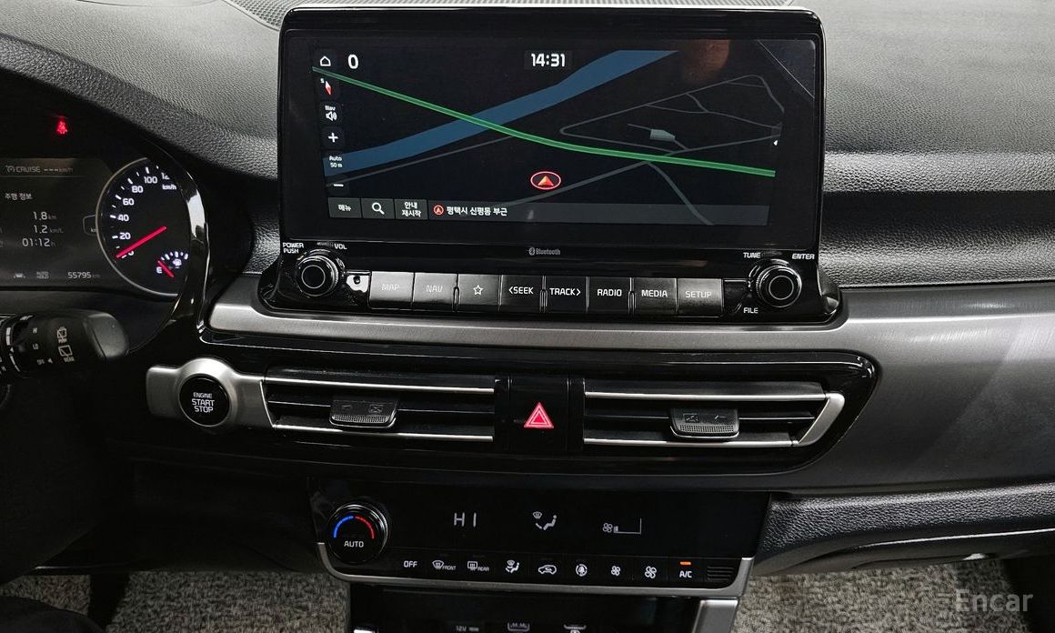 2022 Kia Seltos I Gasoline 1.6 Turbo 2WD Prestige с пробегом 55 795 км