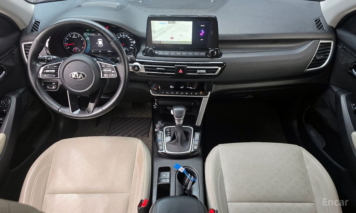 2021 Kia Seltos I Gasoline 1.6 Turbo 2WD Gravity с пробегом 52 951 км