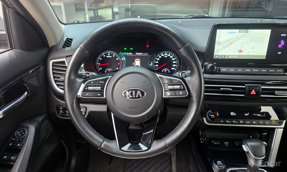 2021 Kia Seltos I Gasoline 1.6 Turbo 2WD Gravity с пробегом 52 951 км
