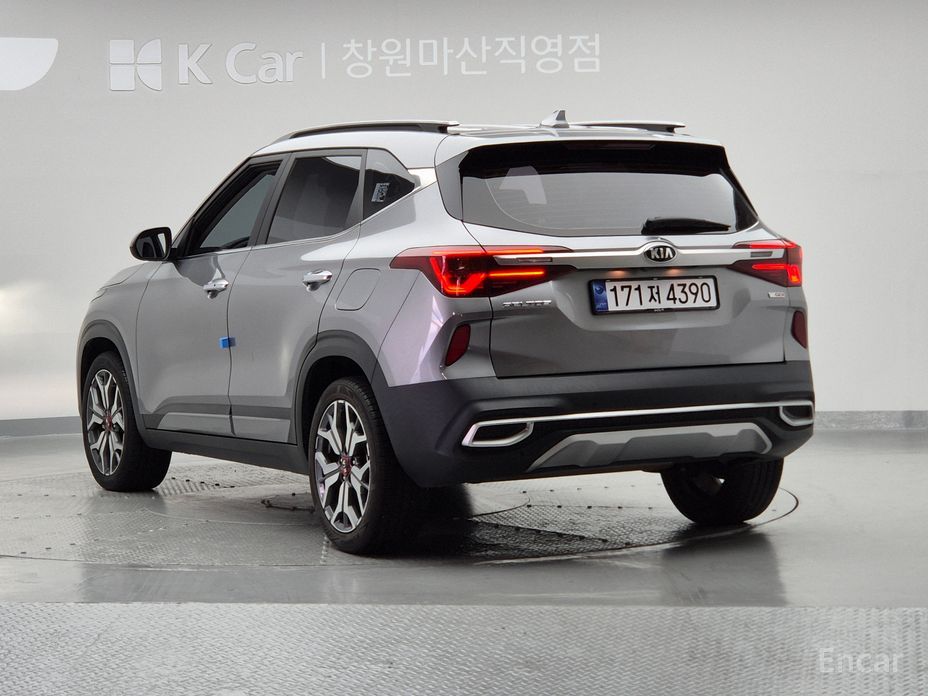 2021 Kia Seltos I Gasoline 1.6 Turbo 2WD Signature с пробегом 57 327 км