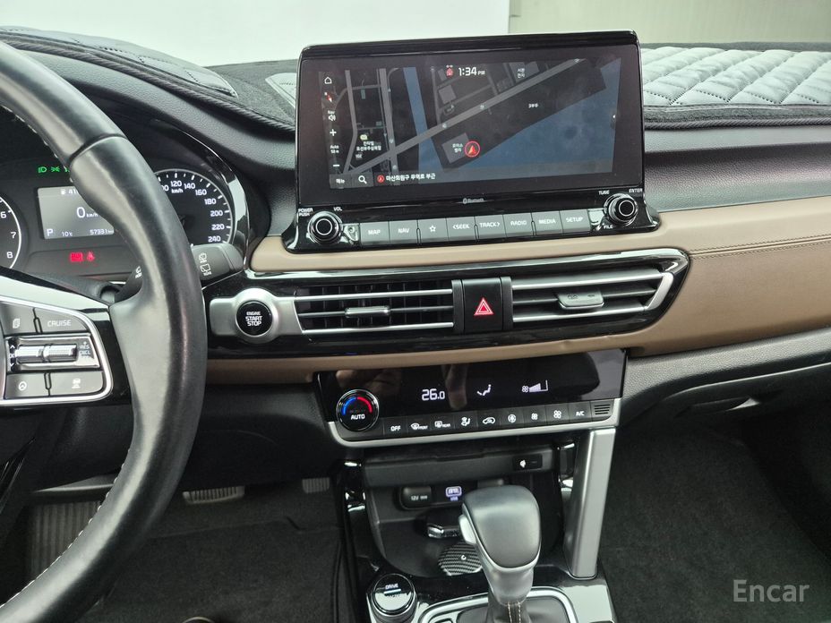 2021 Kia Seltos I Gasoline 1.6 Turbo 2WD Signature с пробегом 57 327 км
