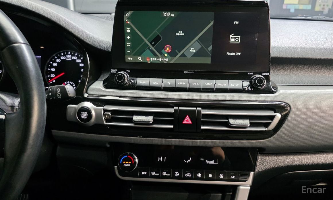 2021 Kia Seltos I Gasoline 1.6 Turbo 2WD Trendy с пробегом 78 160 км