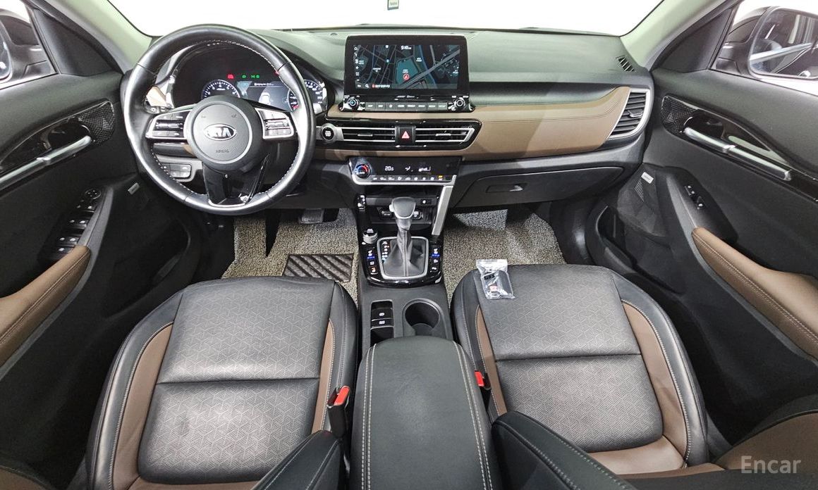 2021 Kia Seltos I Gasoline 1.6 Turbo 2WD Signature с пробегом 48 859 км