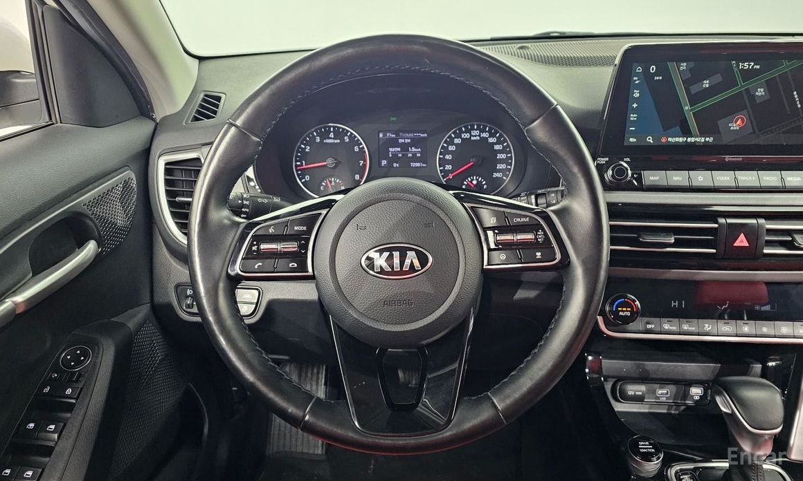 2021 Kia Seltos I Gasoline 1.6 Turbo 2WD Trendy с пробегом 72 981 км