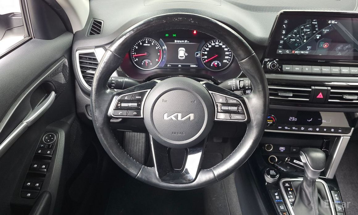 2022 Kia Seltos I Gasoline 1.6 Turbo 2WD Prestige с пробегом 53 668 км