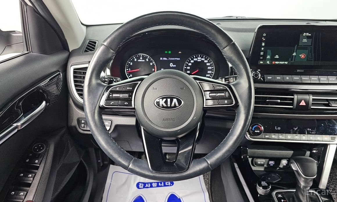 2021 Kia Seltos I Gasoline 1.6 Turbo 2WD Signature с пробегом 47 598 км