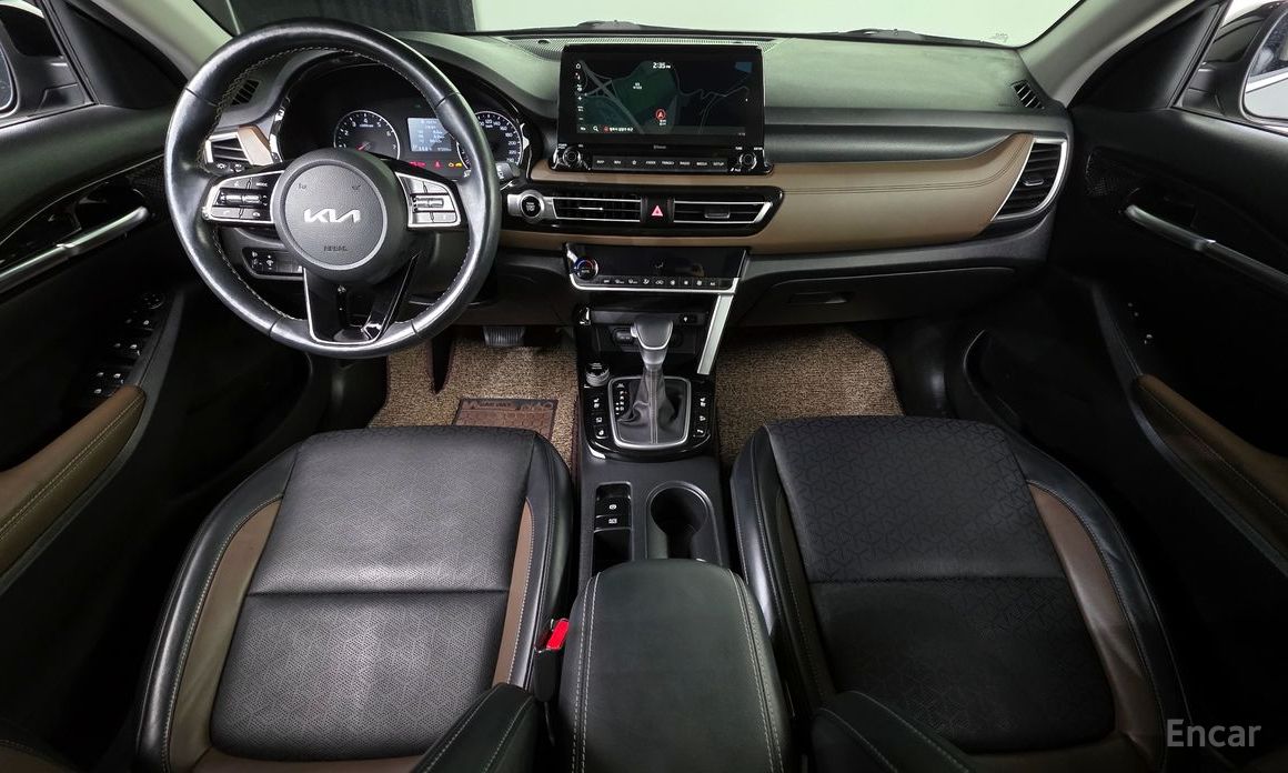 2021 Kia Seltos I Gasoline 1.6 Turbo 2WD Signature с пробегом 97 269 км