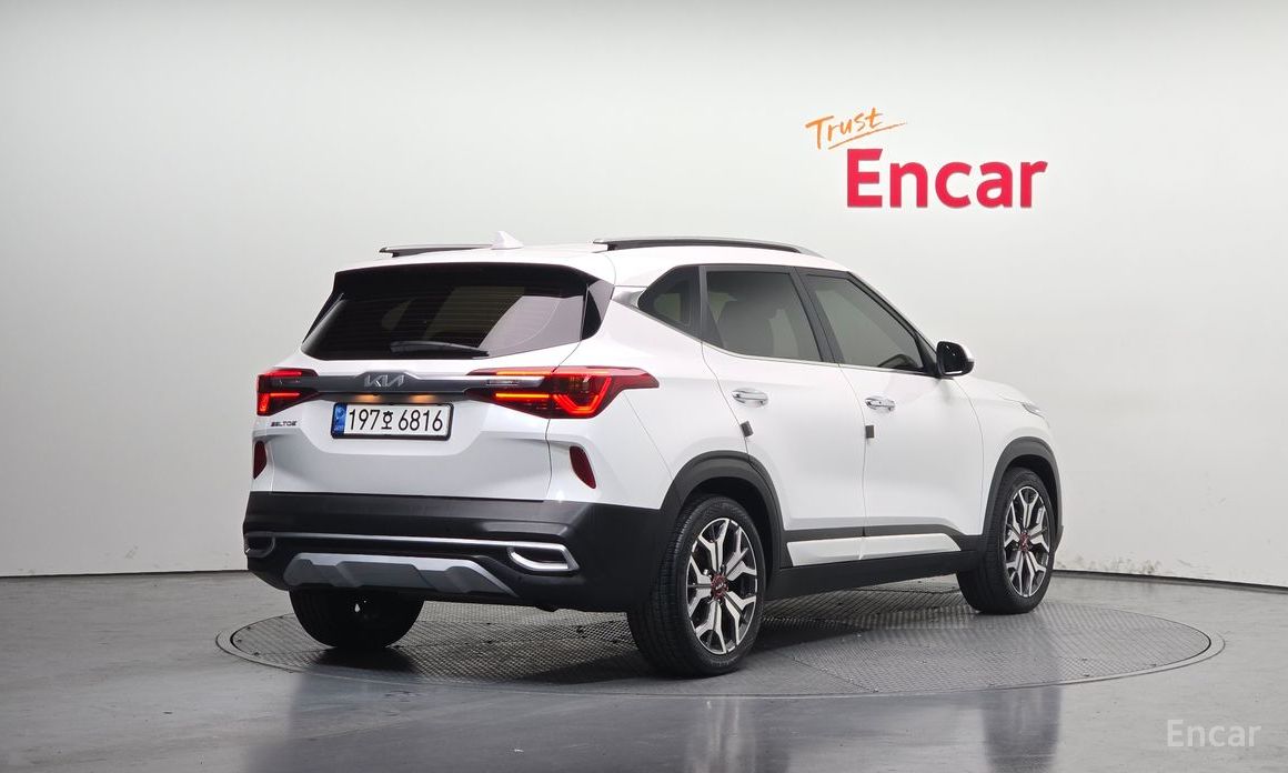 2022 Kia Seltos I Gasoline 1.6 Turbo 2WD Prestige с пробегом 64 720 км
