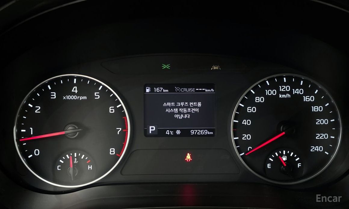 2021 Kia Seltos I Gasoline 1.6 Turbo 2WD Signature с пробегом 97 269 км