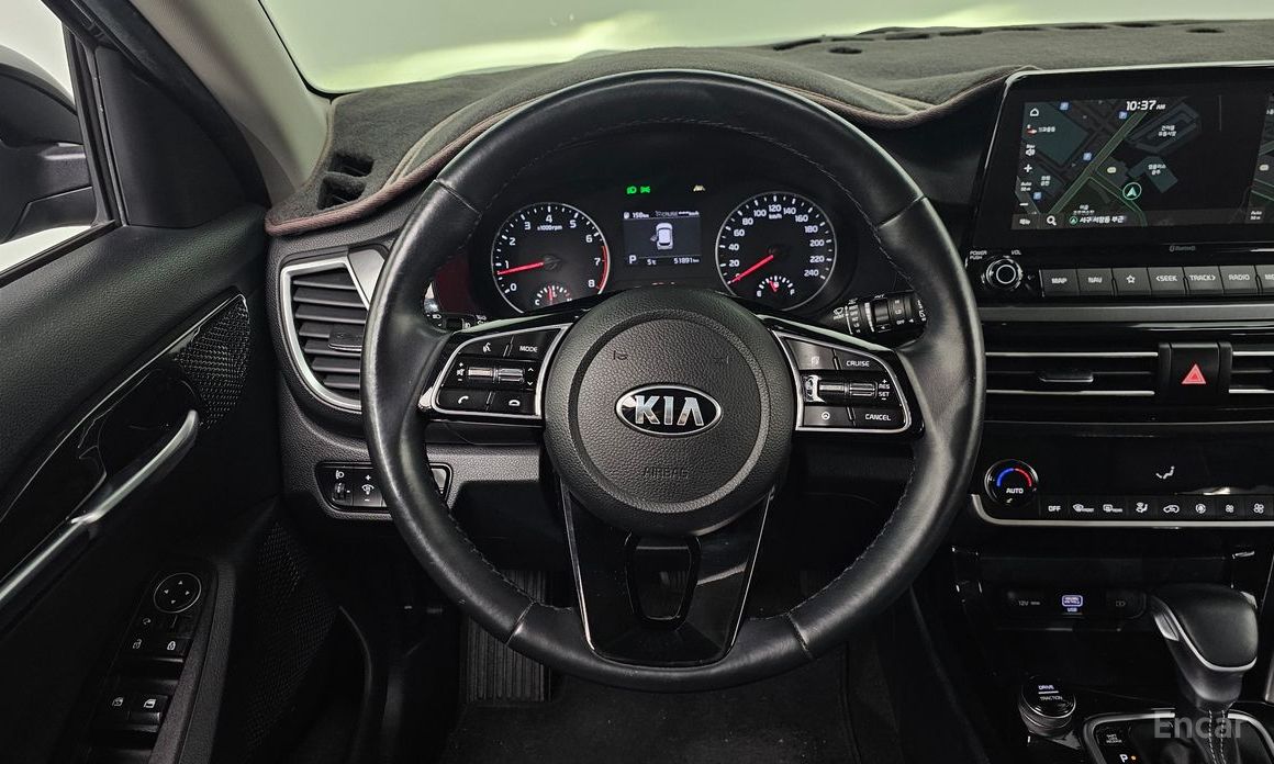 2021 Kia Seltos I Gasoline 1.6 Turbo 2WD Signature с пробегом 51 891 км