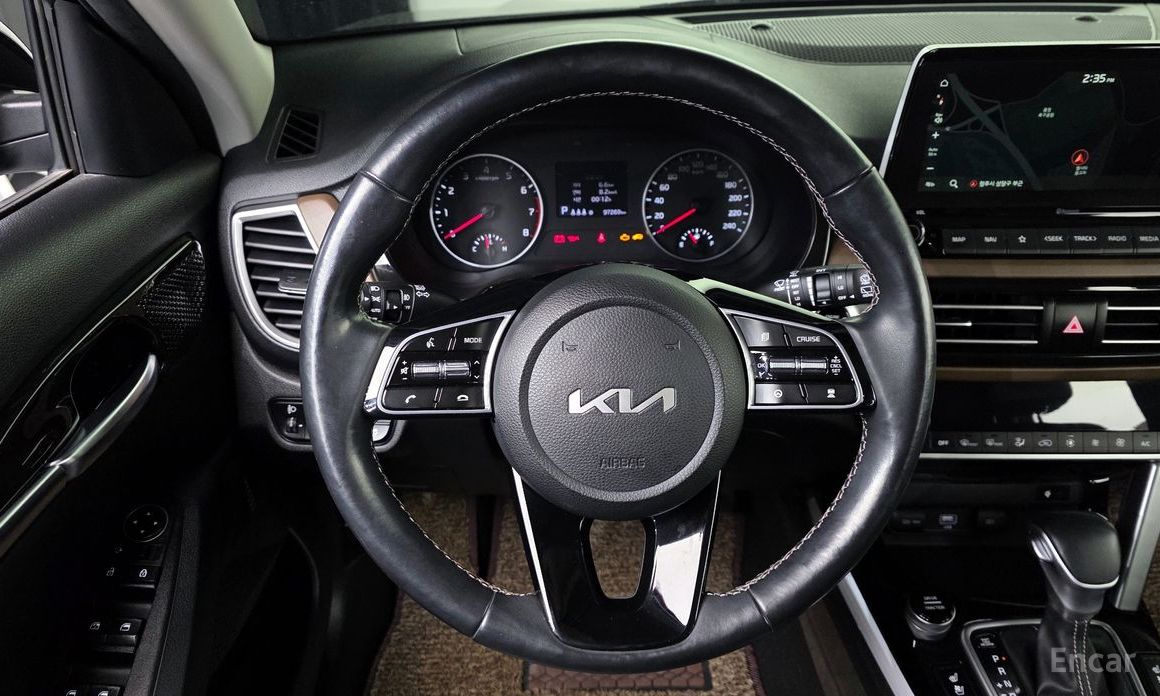 2021 Kia Seltos I Gasoline 1.6 Turbo 2WD Signature с пробегом 97 269 км