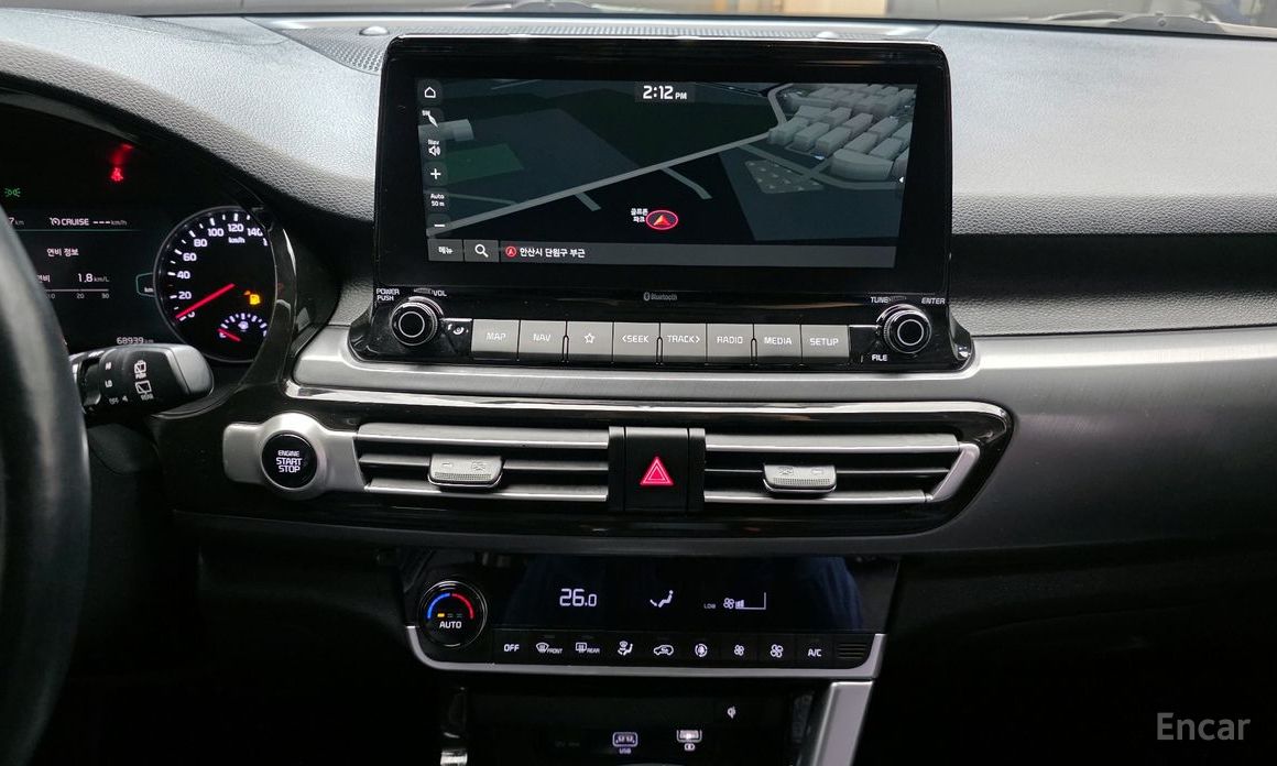 2022 Kia Seltos I Gasoline 1.6 Turbo 2WD Prestige с пробегом 68 939 км