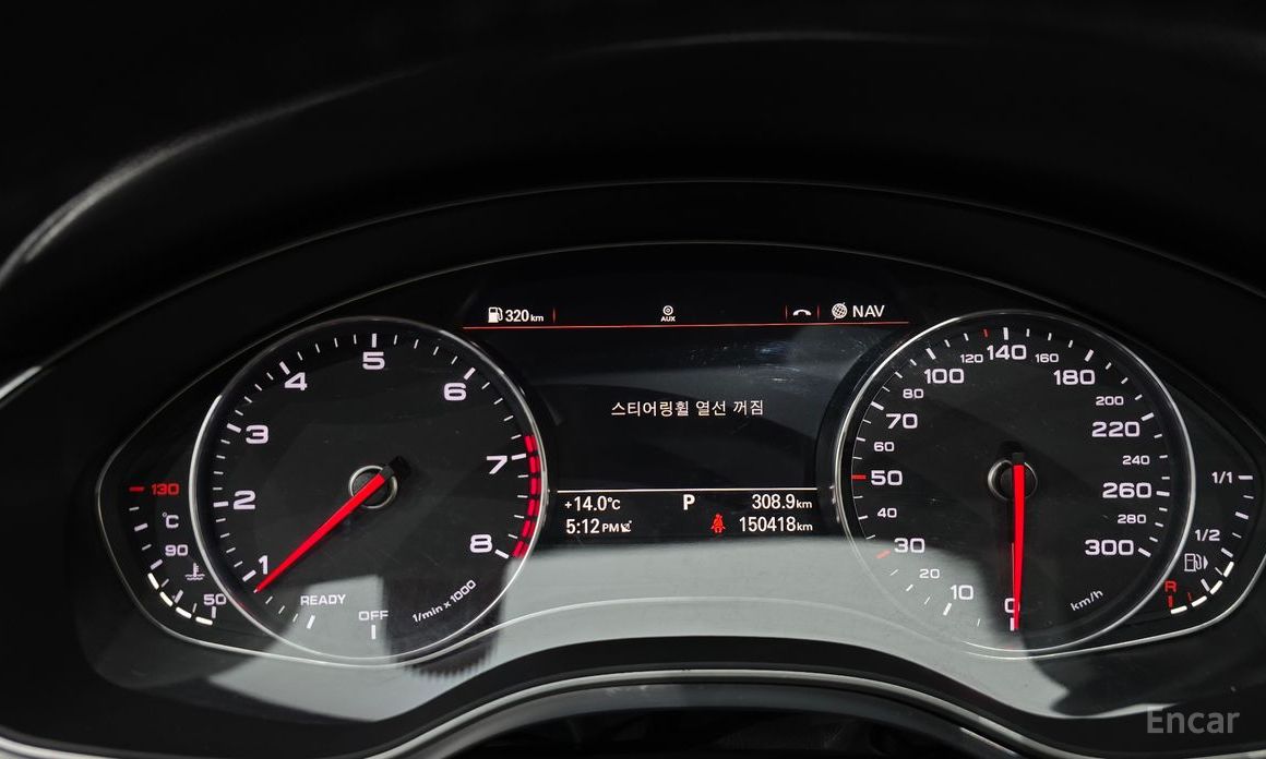 2017 Audi A6 IV (C7) Рестайлинг 40 TFSI Quattro Premium C7 с пробегом 150 418 км