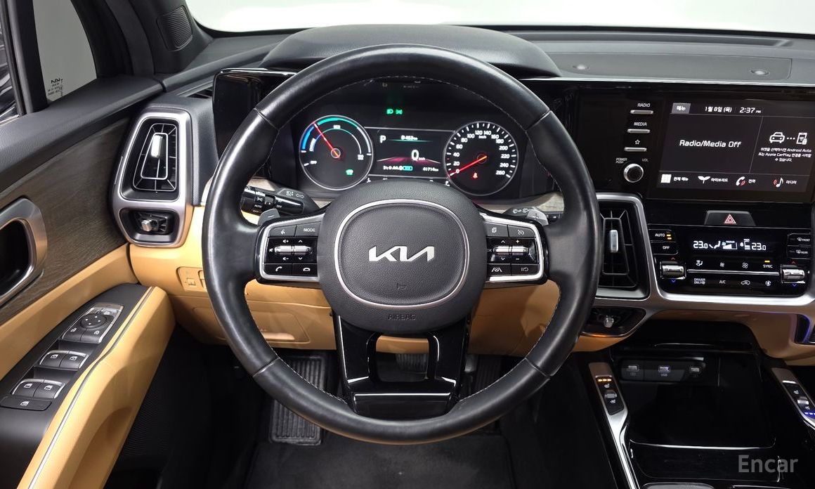 2022 Kia Sorento IV HEV 1.6 2WD Prestige с пробегом 41 714 км
