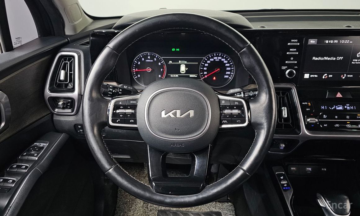2022 Kia Sorento IV Gasoline 2.5T 4WD Prestige с пробегом 58 324 км