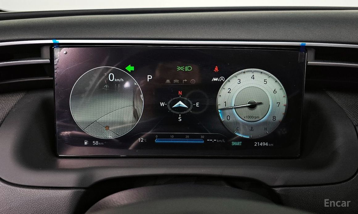 2021 Hyundai Tucson IV Gasoline 1.6 Turbo 2WD Inspiration с пробегом 21 494 км