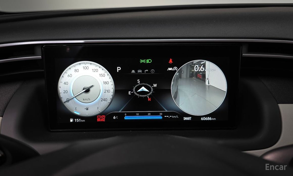 2021 Hyundai Tucson IV Gasoline 1.6 Turbo 2WD Inspiration с пробегом 60 686 км