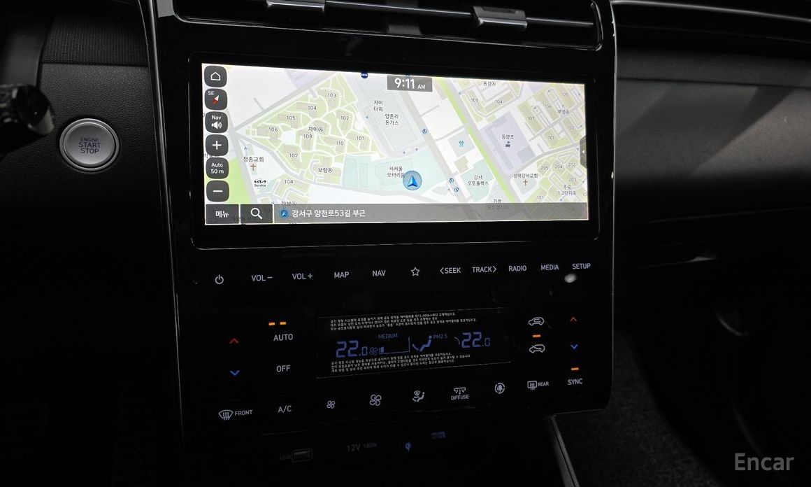 2022 Hyundai Tucson IV Gasoline 1.6 Turbo 2WD Inspiration с пробегом 39 224 км