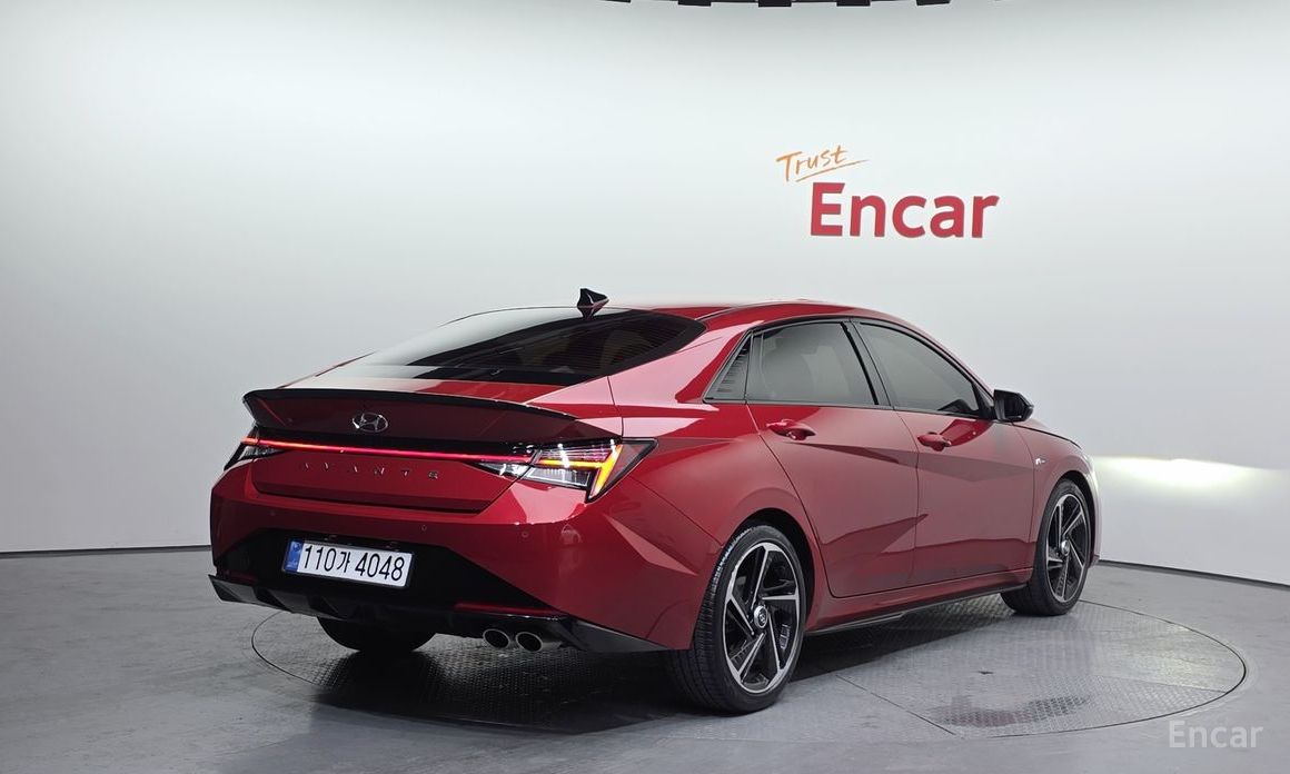 2022 Hyundai Avante VII 1.6 Turbo N Line Modern с пробегом 57 431 км
