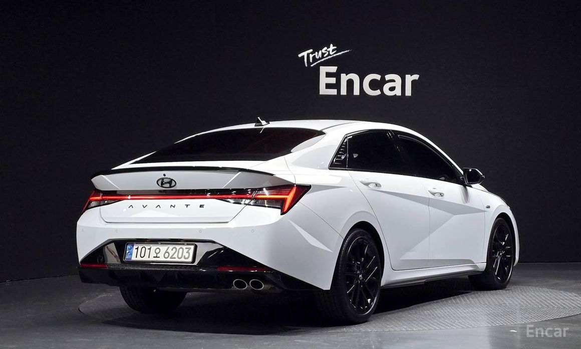 2021 Hyundai Avante VII 1.6 Turbo N Line Inspiration с пробегом 80 221 км