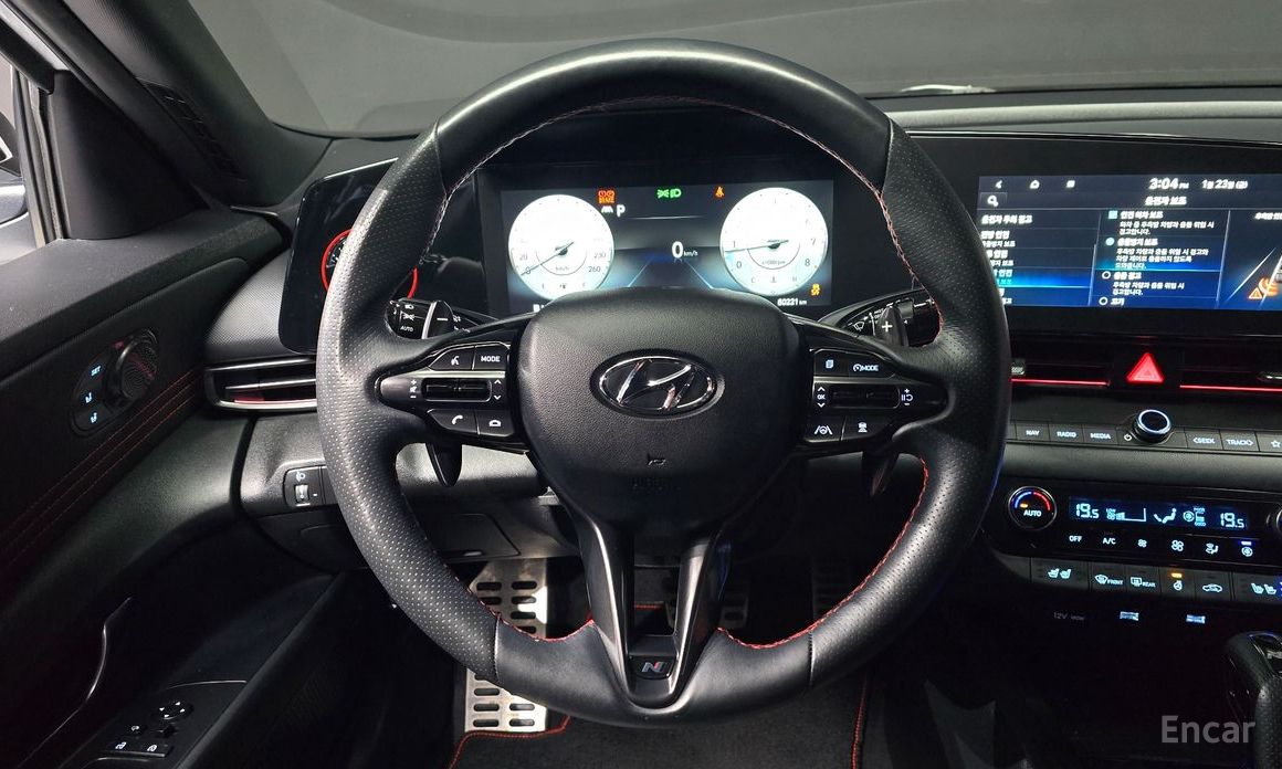 2021 Hyundai Avante VII 1.6 Turbo N Line Inspiration с пробегом 80 221 км