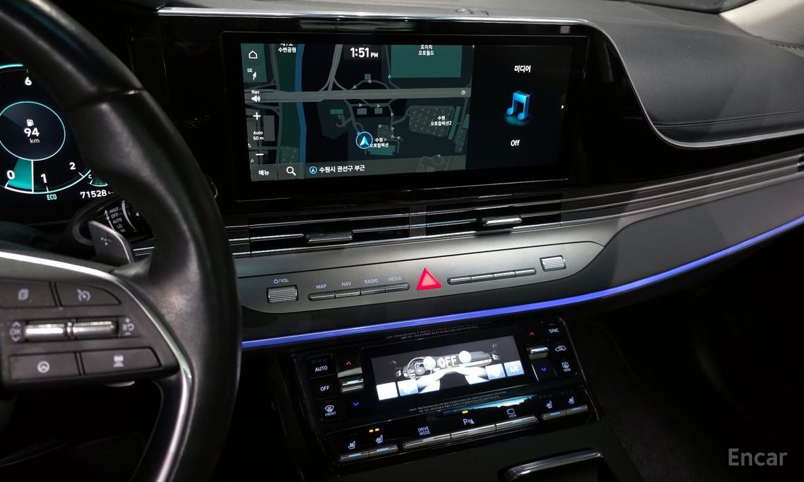 2021 Hyundai Grandeur VI Рестайлинг 2.5 Le Blanc с пробегом 71 528 км