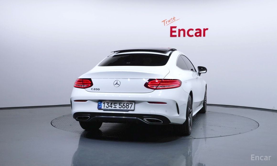 2021 Mercedes-Benz C-Класс IV (W205) Рестайлинг C200 Coupe с пробегом 28 914 км