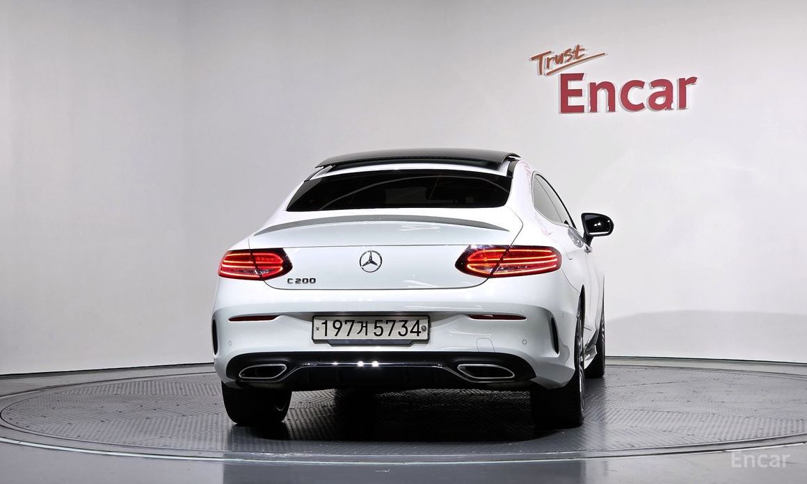 2022 Mercedes-Benz C-Класс IV (W205) Рестайлинг C200 Coupe с пробегом 30 967 км
