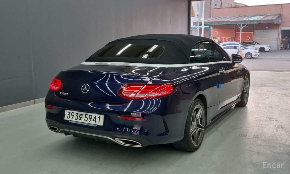 2021 Mercedes-Benz C-Класс IV (W205) Рестайлинг C200 Cabriolet с пробегом 85 000 км