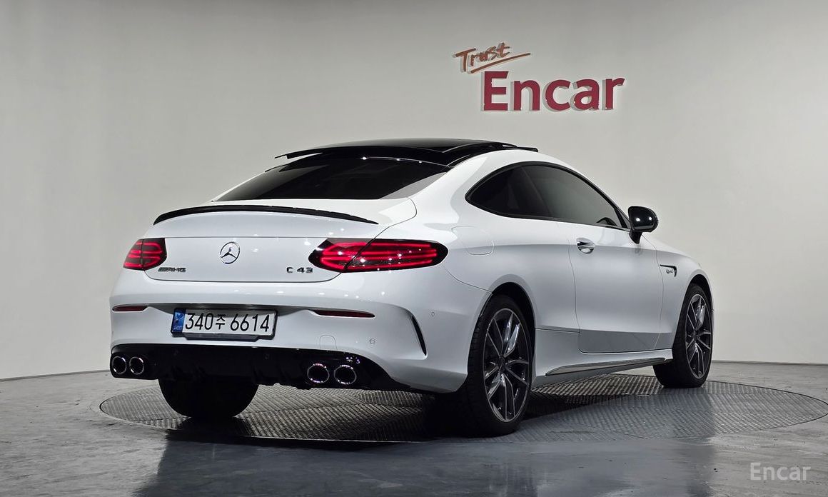 2020 Mercedes-Benz C-Класс AMG IV (W205) Рестайлинг C43 AMG 4MATIC Coupe с пробегом 41 846 км