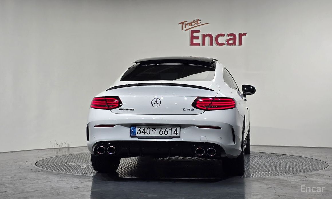 2020 Mercedes-Benz C-Класс AMG IV (W205) Рестайлинг C43 AMG 4MATIC Coupe с пробегом 41 846 км