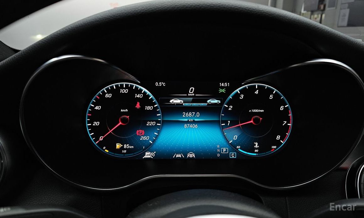 2021 Mercedes-Benz C-Класс AMG IV (W205) Рестайлинг C200 AMG Line с пробегом 87 406 км