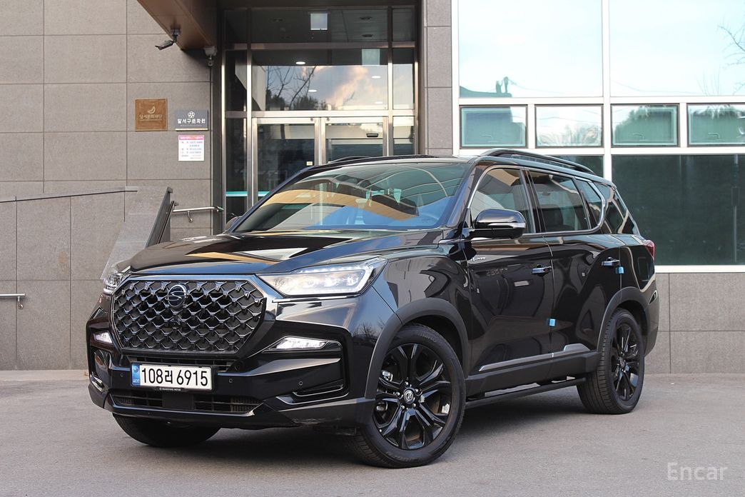 2021 SsangYong Rexton IV Рестайлинг Diesel 2.2 4WD The Black с пробегом 22 100 км