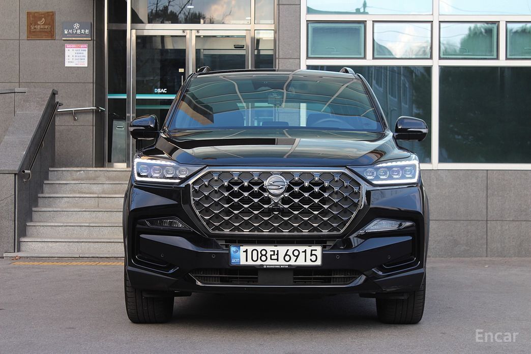 2021 SsangYong Rexton IV Рестайлинг Diesel 2.2 4WD The Black с пробегом 22 100 км