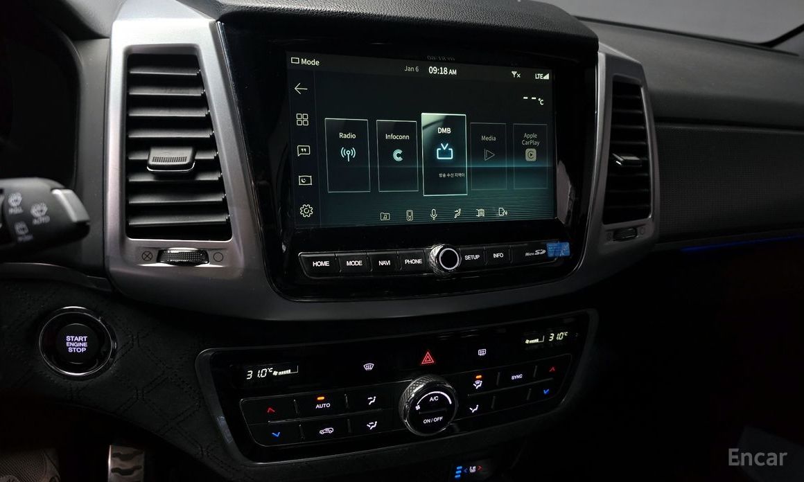 2022 SsangYong Rexton IV Рестайлинг Diesel 2.2 4WD The Black с пробегом 90 387 км