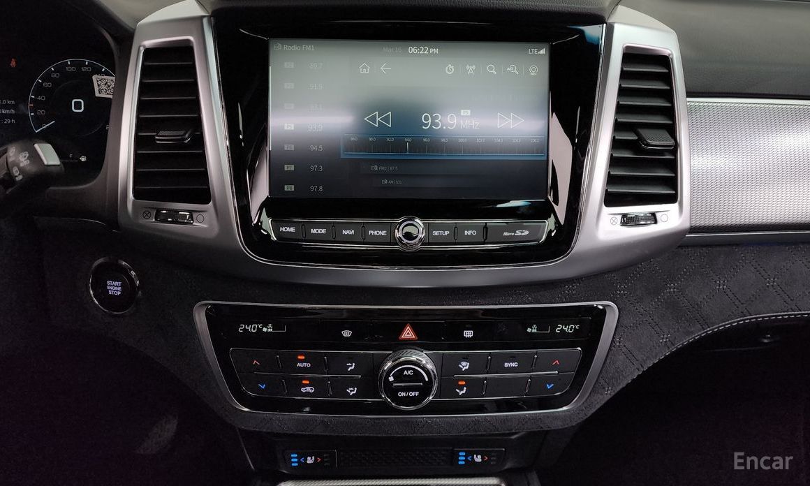 2021 SsangYong Rexton IV Рестайлинг Diesel 2.2 4WD The Black с пробегом 15 891 км