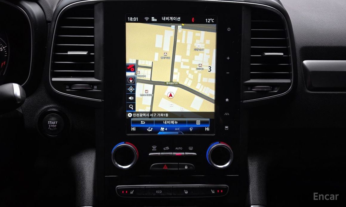 2022 Renault Samsung QM6 I Рестайлинг 2.0 GDe LE Signature 2WD с пробегом 57 730 км