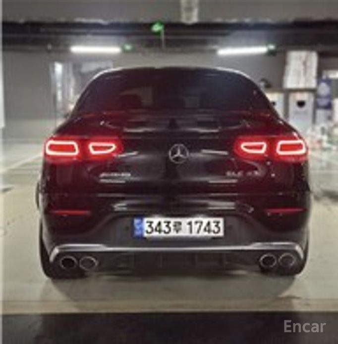 2022 Mercedes-Benz GLC I (X253) Рестайлинг AMG GLC43 4MATIC Coupe с пробегом 44 024 км