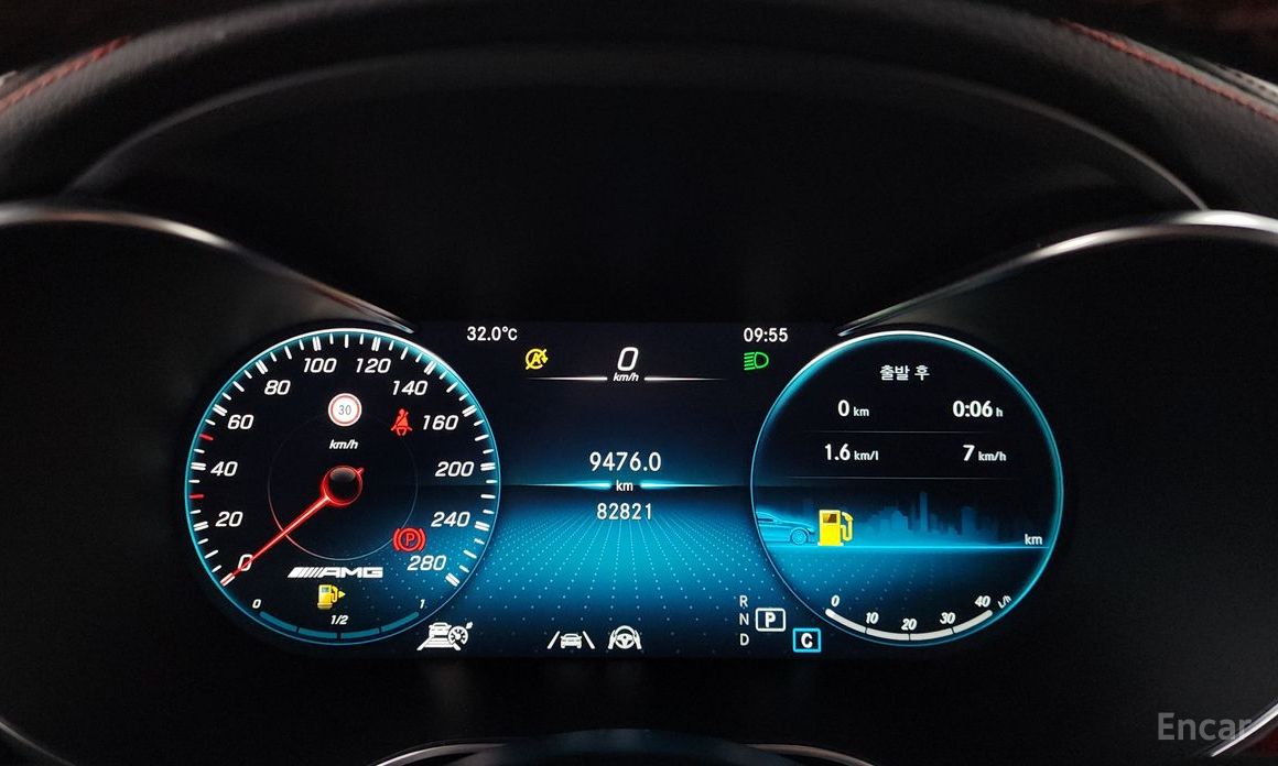 2021 Mercedes-Benz GLC I (X253) Рестайлинг AMG GLC43 4MATIC с пробегом 82 821 км