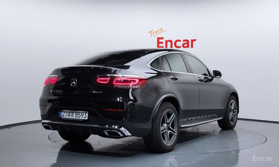 2021 Mercedes-Benz GLC I (X253) Рестайлинг GLC220 d 4MATIC Coupe с пробегом 65 978 км