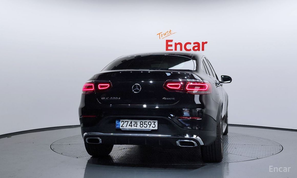 2021 Mercedes-Benz GLC I (X253) Рестайлинг GLC220 d 4MATIC Coupe с пробегом 65 978 км