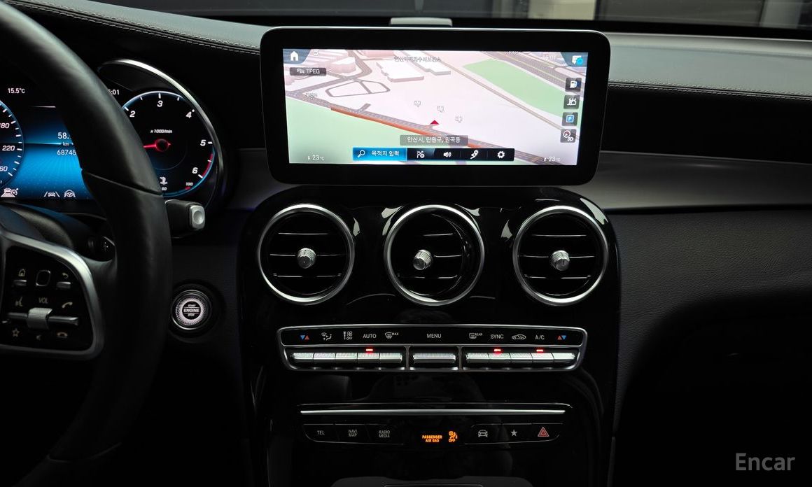 2021 Mercedes-Benz GLC I (X253) Рестайлинг GLC220 d 4MATIC с пробегом 68 745 км