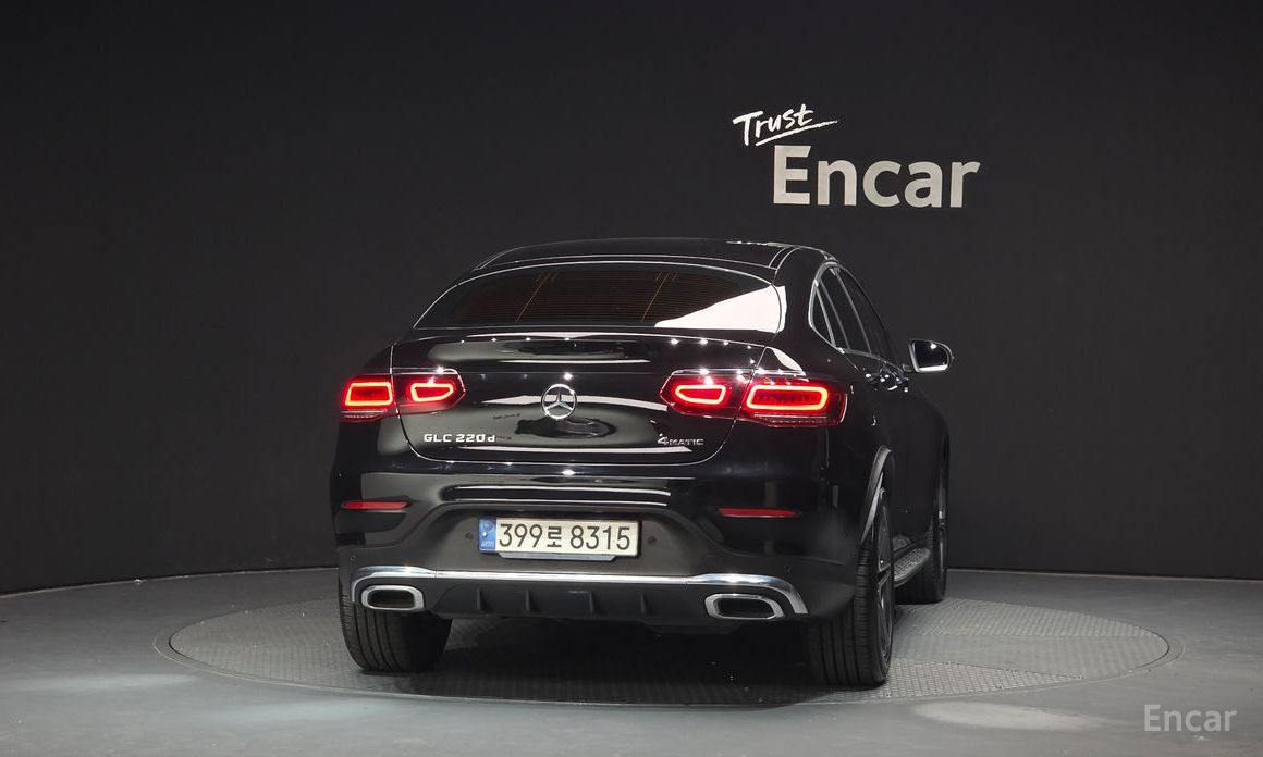 2021 Mercedes-Benz GLC I (X253) Рестайлинг GLC220 d 4MATIC Coupe с пробегом 51 262 км