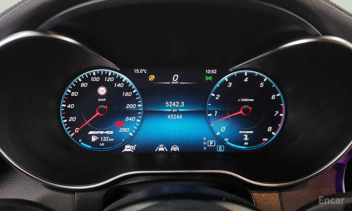 2022 Mercedes-Benz GLC I (X253) Рестайлинг AMG GLC43 4MATIC с пробегом 45 244 км