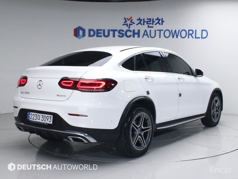 2021 Mercedes-Benz GLC I (X253) Рестайлинг GLC220 d 4MATIC Coupe с пробегом 60 875 км
