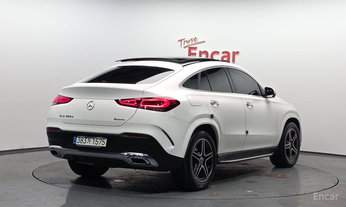 2021 Mercedes-Benz GLE II (V167) GLE400d 4MATIC Coupe с пробегом 101 882 км