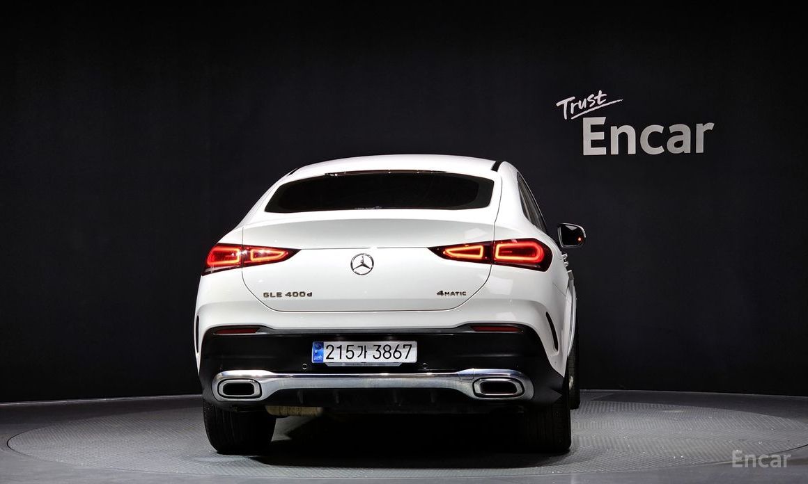 2021 Mercedes-Benz GLE II (V167) GLE400d 4MATIC Coupe с пробегом 141 763 км
