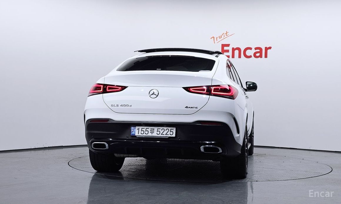 2022 Mercedes-Benz GLE II (V167) GLE400d 4MATIC Coupe с пробегом 51 558 км